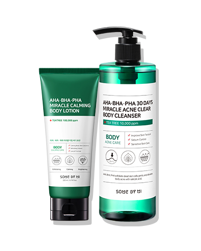 SOME BY MI CLEANSER AND BODY CARE SET (BODY CLEANSER + BODY LOTION)